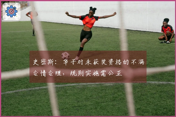 史密斯：华子对未获奖资格的不满合情合理，规则实施需公正